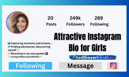 Attractive Instagram Bio for Girls